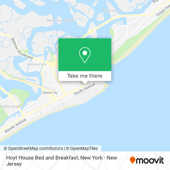 Hoyt House Bed and Breakfast map