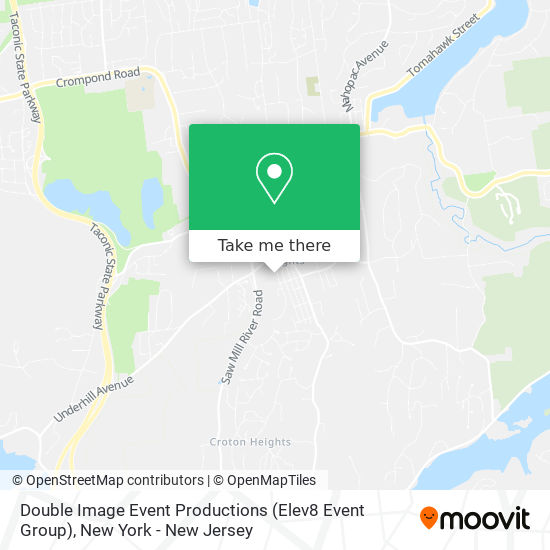 Mapa de Double Image Event Productions (Elev8 Event Group)