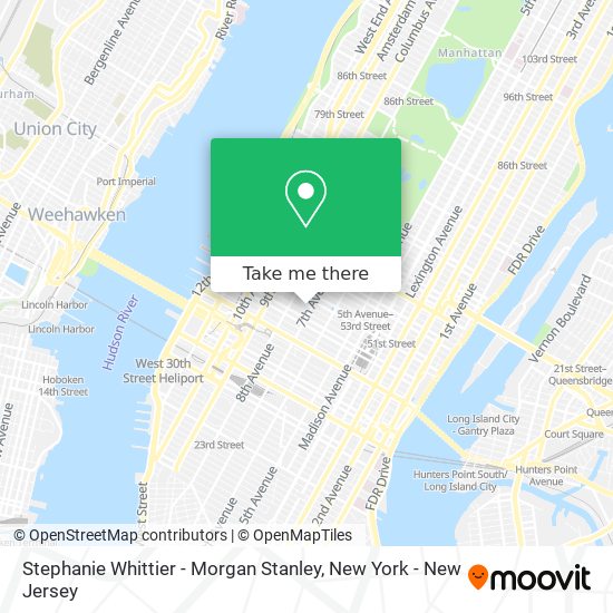 Mapa de Stephanie Whittier - Morgan Stanley
