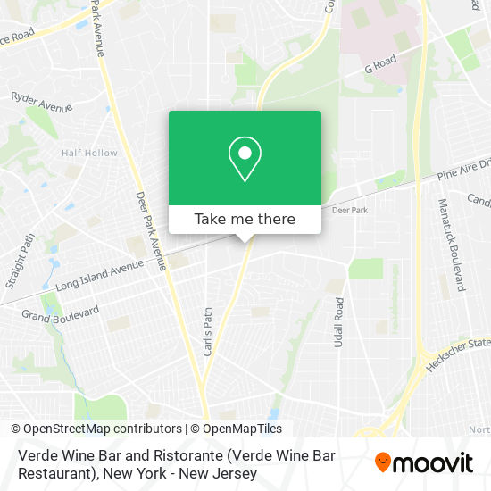 Verde Wine Bar and Ristorante (Verde Wine Bar Restaurant) map