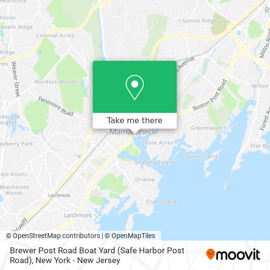 Mapa de Brewer Post Road Boat Yard (Safe Harbor Post Road)