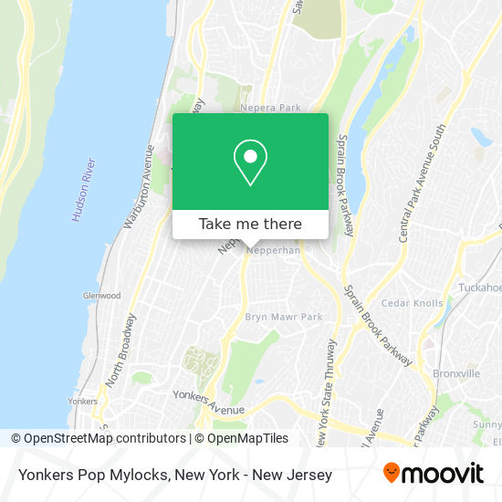 Yonkers Pop Mylocks map