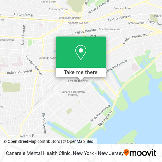 Mapa de Canarsie Mental Health Clinic