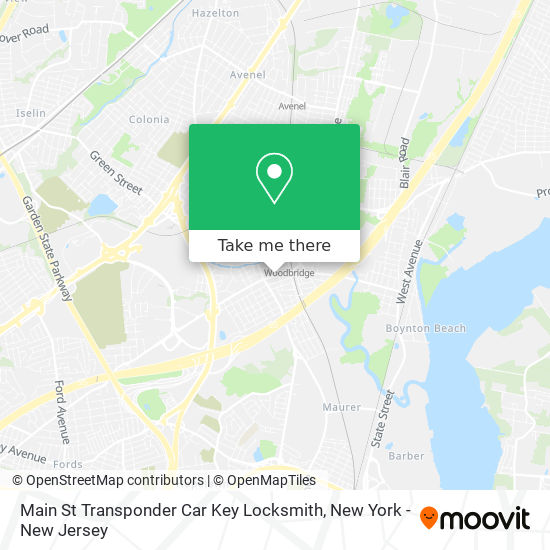 Mapa de Main St Transponder Car Key Locksmith