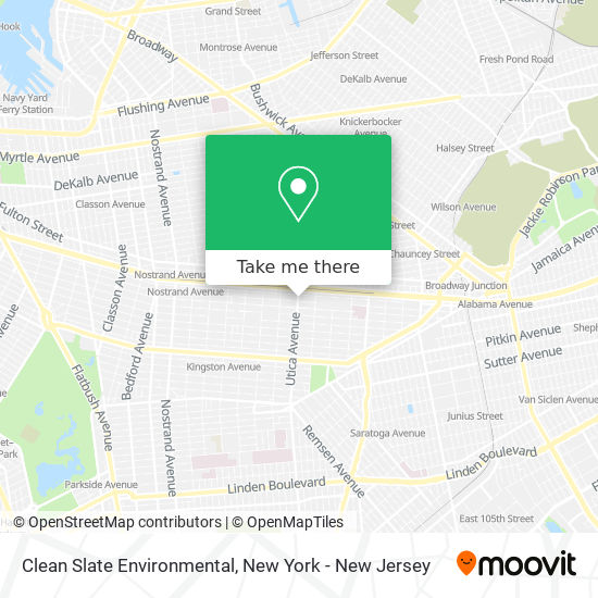 Mapa de Clean Slate Environmental