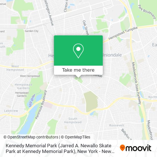 Kennedy Memorial Park (Jarred A. Newallo Skate Park at Kennedy Memorial Park) map