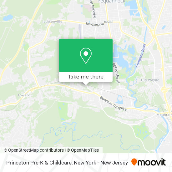 Mapa de Princeton Pre-K & Childcare