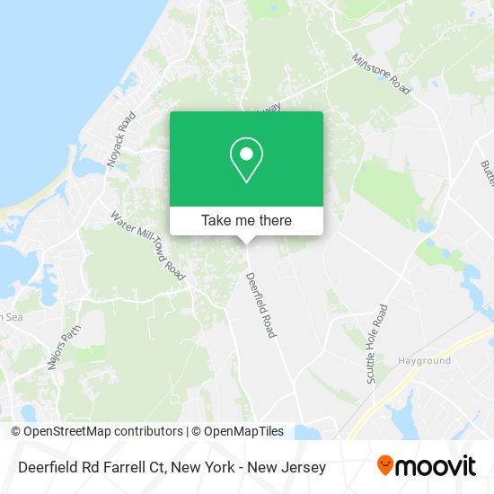 Mapa de Deerfield Rd Farrell Ct