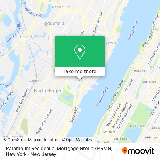 Mapa de Paramount Residential Mortgage Group - PRMG