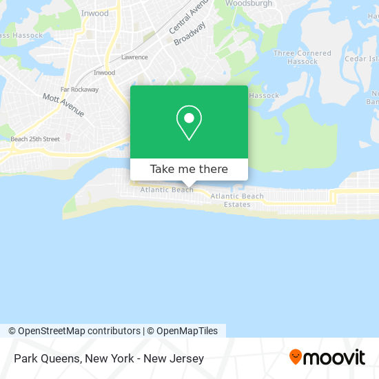 Mapa de Park Queens