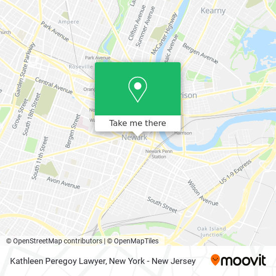 Kathleen Peregoy Lawyer map