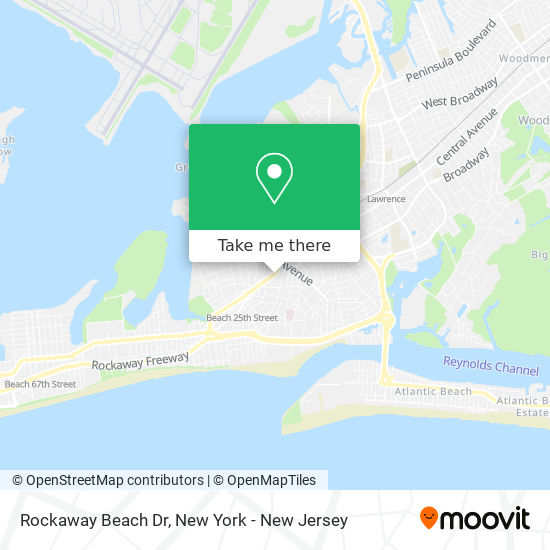 Mapa de Rockaway Beach Dr
