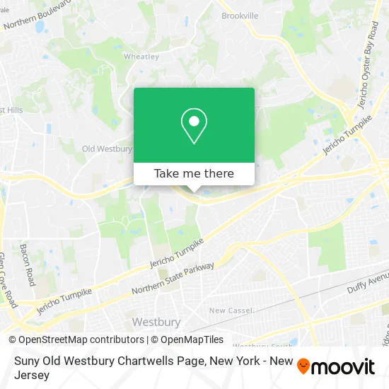 Suny Old Westbury Map How To Get To Suny Old Westbury Chartwells Page In Old Westbury, Ny By Bus  Or Train?
