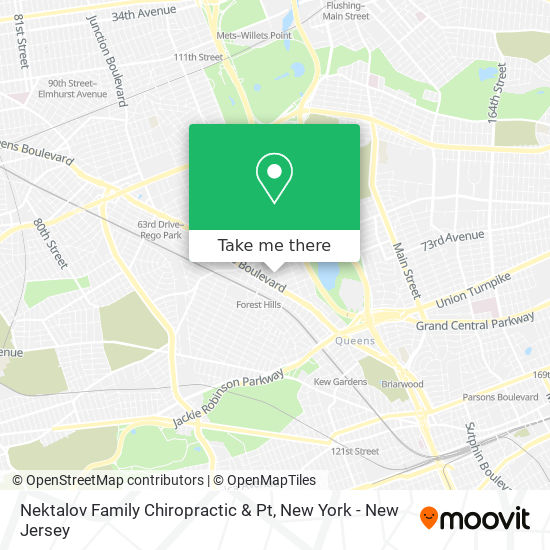 Mapa de Nektalov Family Chiropractic & Pt