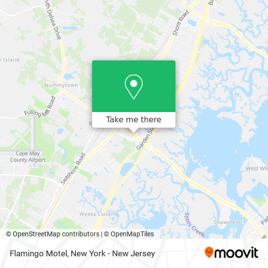 Mapa de Flamingo Motel