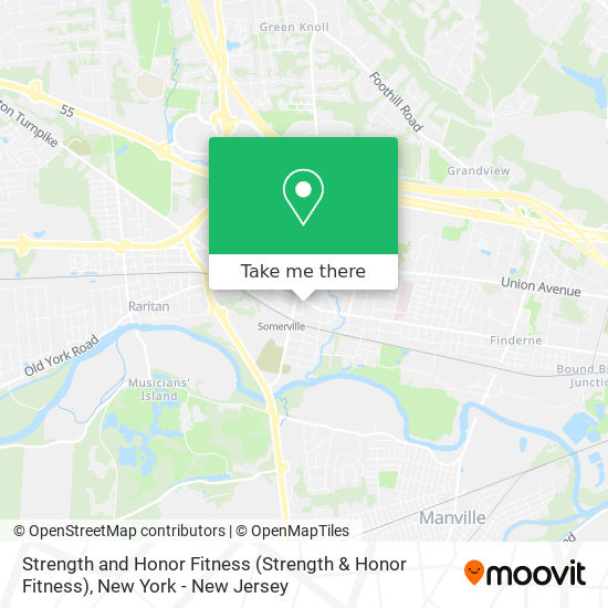 Mapa de Strength and Honor Fitness