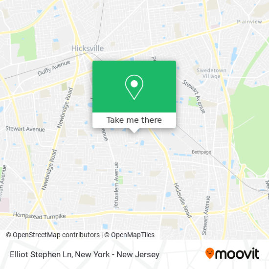 Elliot Stephen Ln map