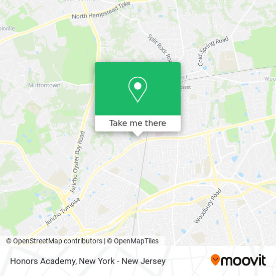 Honors Academy map