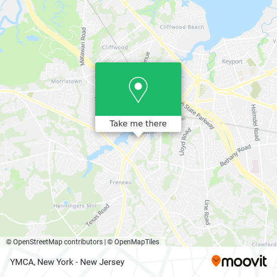 YMCA map