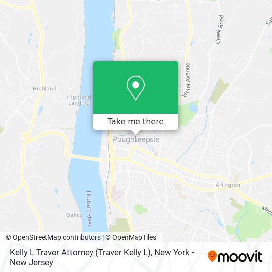 Kelly L Traver Attorney map