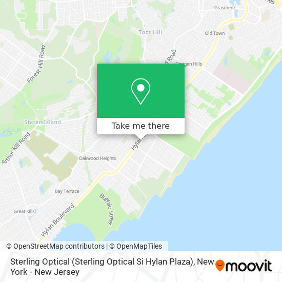 Mapa de Sterling Optical (Sterling Optical Si Hylan Plaza)