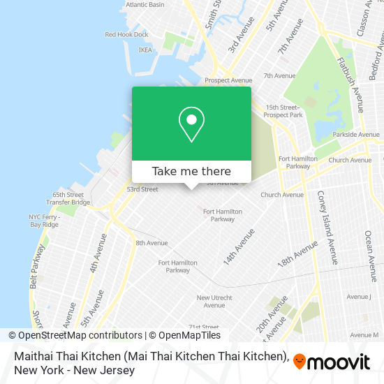 Mapa de Maithai Thai Kitchen (Mai Thai Kitchen Thai Kitchen)