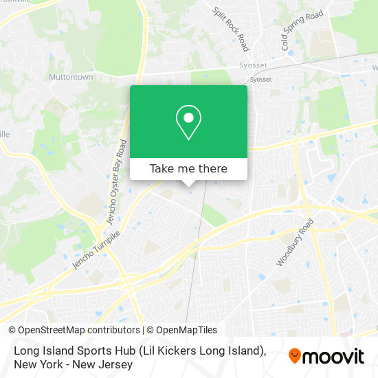 Mapa de Long Island Sports Hub (Lil Kickers Long Island)