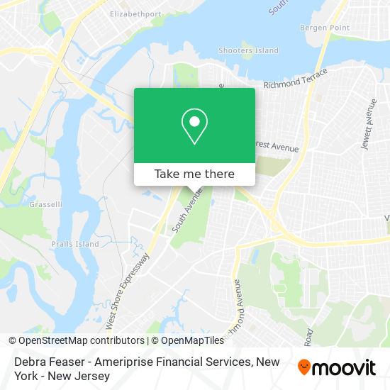 Debra Feaser - Ameriprise Financial Services map