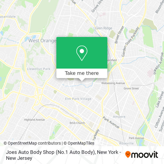 Mapa de Joes Auto Body Shop (No.1 Auto Body)