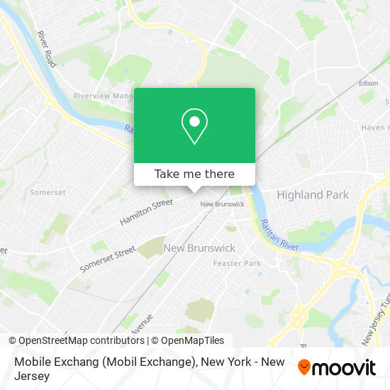Mapa de Mobile Exchang (Mobil Exchange)