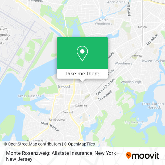 Monte Rosenzweig: Allstate Insurance map