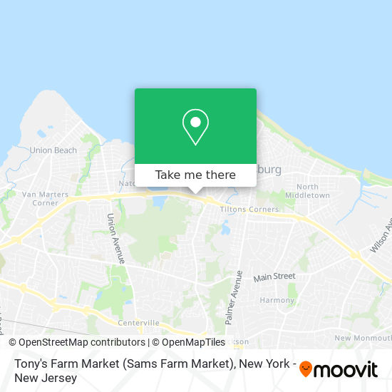 Mapa de Tony's Farm Market (Sams Farm Market)