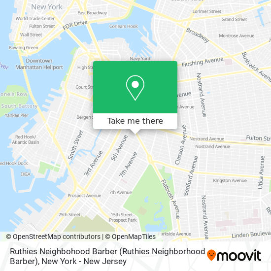 Mapa de Ruthies Neighbohood Barber (Ruthies Neighborhood Barber)