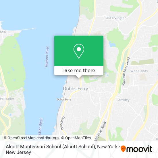 Mapa de Alcott Montessori School (Alcott School)