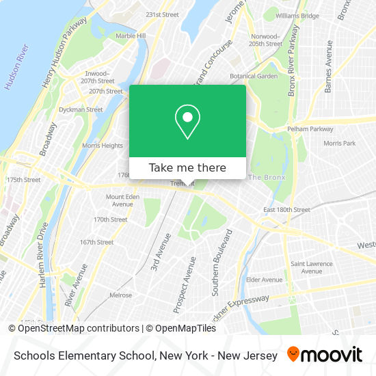 Mapa de Schools Elementary School