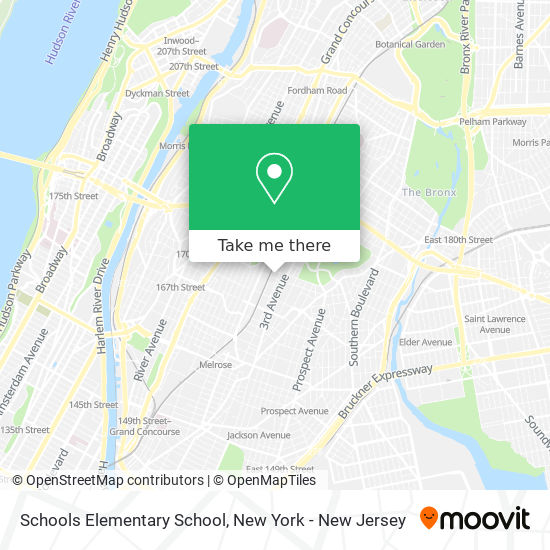 Mapa de Schools Elementary School