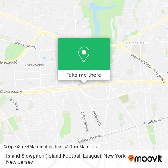 Island Slowpitch (Island Football League) map