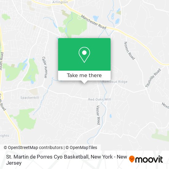 St. Martin de Porres Cyo Basketball map