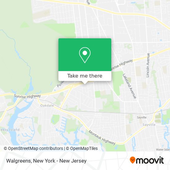 Walgreens map