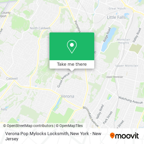 Mapa de Verona Pop Mylocks Locksmith