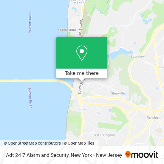 Mapa de Adt 24 7 Alarm and Security