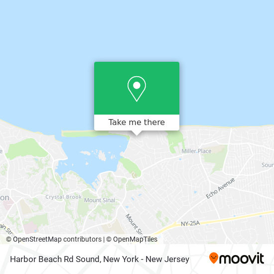 Mapa de Harbor Beach Rd Sound