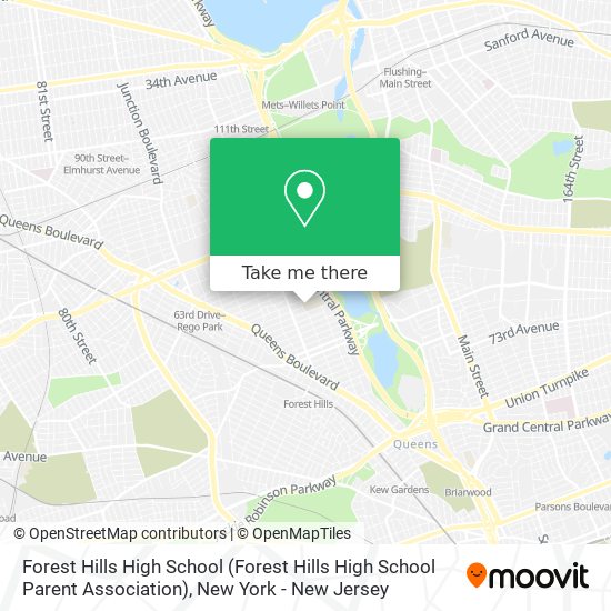 Forest Hills High School (Forest Hills High School Parent Association) map