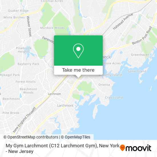 Mapa de My Gym Larchmont (C12 Larchmont Gym)