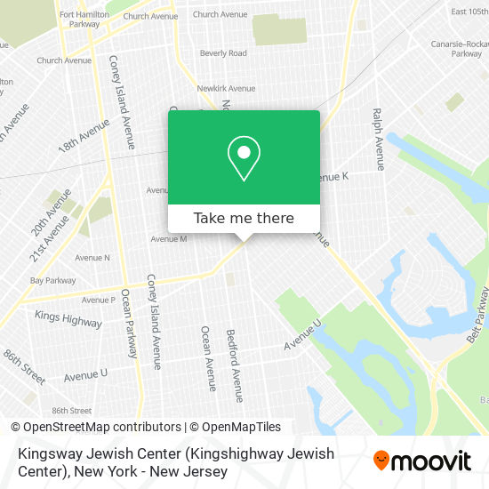 Mapa de Kingsway Jewish Center (Kingshighway Jewish Center)