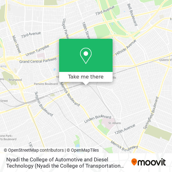 Mapa de Nyadi the College of Automotive and Diesel Technology