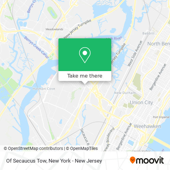 Of Secaucus Tow map