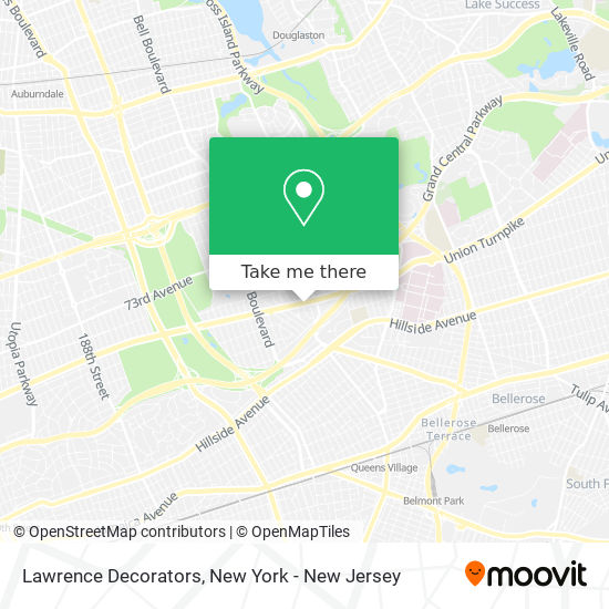 Lawrence Decorators map