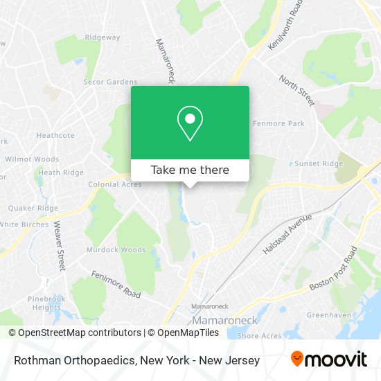 Rothman Orthopaedics map