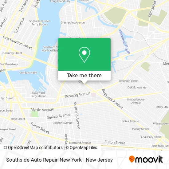 Southside Auto Repair map